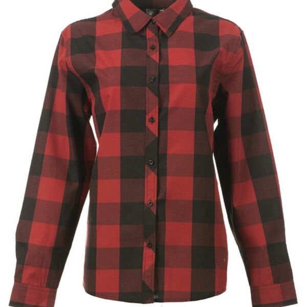 Ladies' Buffalo Plaid Woven Shirt Thumbnail
