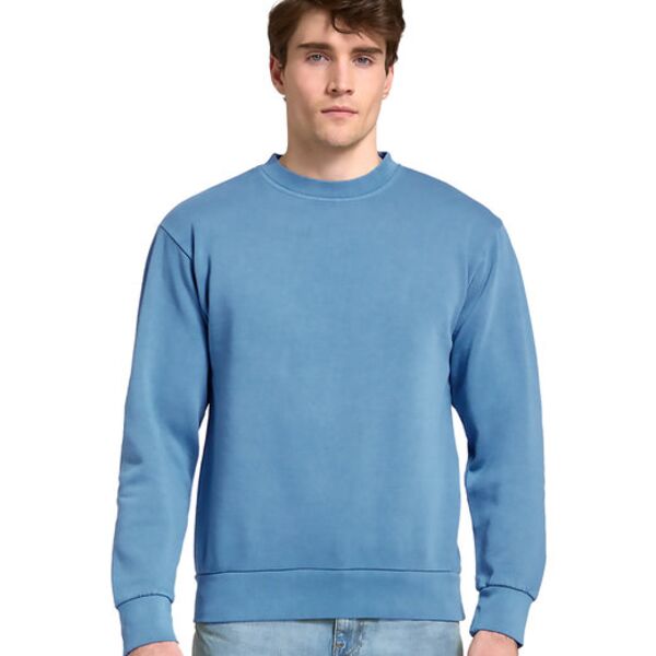 Unisex Urban Pigment-Dyed Crewneck Sweatshirt Thumbnail