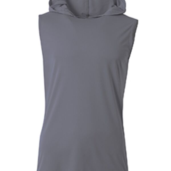 Men's Cooling Performance Sleeveless Hooded T-shirt Add name $8.00 Thumbnail