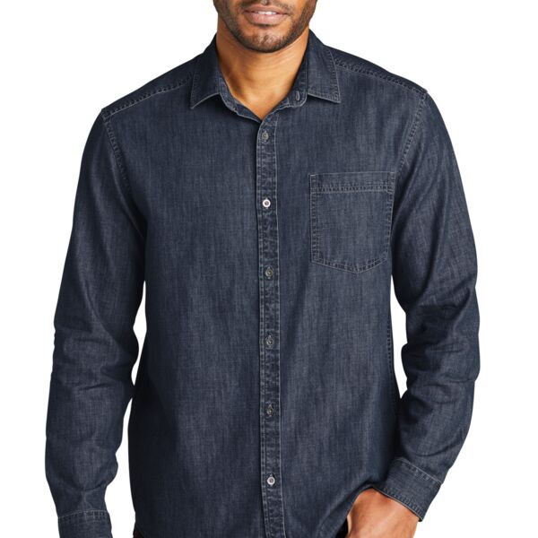Long Sleeve Denim Shirt Thumbnail