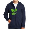 Youth Heavy Blend Full Zip Hooded Sweatshirt Thumbnail