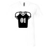 Unisex Jersey Short-Sleeve V-Neck T-Shirt Thumbnail
