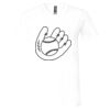 Unisex Jersey Short-Sleeve V-Neck T-Shirt Thumbnail
