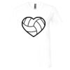 Unisex Jersey Short-Sleeve V-Neck T-Shirt Thumbnail