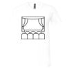 Unisex Jersey Short-Sleeve V-Neck T-Shirt Thumbnail