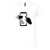 Unisex Jersey Short-Sleeve V-Neck T-Shirt Thumbnail