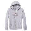 Adult Triblend Full-Zip Fleece Hooded Sweatshirt Thumbnail