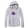Adult Triblend Full-Zip Fleece Hooded Sweatshirt Thumbnail