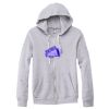 Adult Triblend Full-Zip Fleece Hooded Sweatshirt Thumbnail