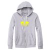 Adult Triblend Full-Zip Fleece Hooded Sweatshirt Thumbnail
