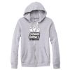 Adult Triblend Full-Zip Fleece Hooded Sweatshirt Thumbnail