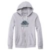 Adult Triblend Full-Zip Fleece Hooded Sweatshirt Thumbnail