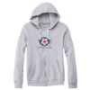 Adult Triblend Full-Zip Fleece Hooded Sweatshirt Thumbnail