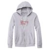 Adult Triblend Full-Zip Fleece Hooded Sweatshirt Thumbnail