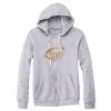 Adult Triblend Full-Zip Fleece Hooded Sweatshirt Thumbnail