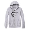 Adult Triblend Full-Zip Fleece Hooded Sweatshirt Thumbnail