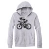 Adult Triblend Full-Zip Fleece Hooded Sweatshirt Thumbnail