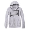 Adult Triblend Full-Zip Fleece Hooded Sweatshirt Thumbnail