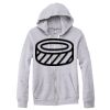 Adult Triblend Full-Zip Fleece Hooded Sweatshirt Thumbnail
