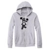Adult Triblend Full-Zip Fleece Hooded Sweatshirt Thumbnail