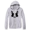 Adult Triblend Full-Zip Fleece Hooded Sweatshirt Thumbnail