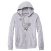 Adult Triblend Full-Zip Fleece Hooded Sweatshirt Thumbnail