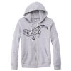 Adult Triblend Full-Zip Fleece Hooded Sweatshirt Thumbnail