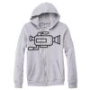 Adult Triblend Full-Zip Fleece Hooded Sweatshirt Thumbnail