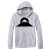 Adult Triblend Full-Zip Fleece Hooded Sweatshirt Thumbnail