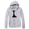 Adult Triblend Full-Zip Fleece Hooded Sweatshirt Thumbnail