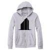 Adult Triblend Full-Zip Fleece Hooded Sweatshirt Thumbnail