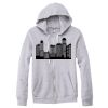 Adult Triblend Full-Zip Fleece Hooded Sweatshirt Thumbnail