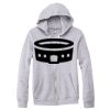 Adult Triblend Full-Zip Fleece Hooded Sweatshirt Thumbnail