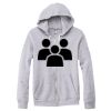 Adult Triblend Full-Zip Fleece Hooded Sweatshirt Thumbnail