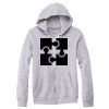 Adult Triblend Full-Zip Fleece Hooded Sweatshirt Thumbnail