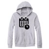 Adult Triblend Full-Zip Fleece Hooded Sweatshirt Thumbnail