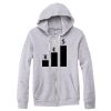 Adult Triblend Full-Zip Fleece Hooded Sweatshirt Thumbnail