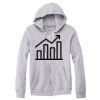 Adult Triblend Full-Zip Fleece Hooded Sweatshirt Thumbnail