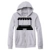 Adult Triblend Full-Zip Fleece Hooded Sweatshirt Thumbnail