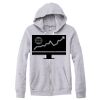 Adult Triblend Full-Zip Fleece Hooded Sweatshirt Thumbnail