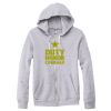 Adult Triblend Full-Zip Fleece Hooded Sweatshirt Thumbnail