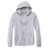 Adult Triblend Full-Zip Fleece Hooded Sweatshirt Thumbnail