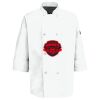 Eight Pearl Button Chef Coat with Thermometer Pocket Thumbnail
