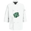 Eight Pearl Button Chef Coat with Thermometer Pocket Thumbnail