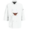 Eight Pearl Button Chef Coat with Thermometer Pocket Thumbnail
