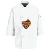 Eight Pearl Button Chef Coat with Thermometer Pocket Thumbnail