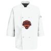 Eight Pearl Button Chef Coat with Thermometer Pocket Thumbnail