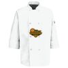 Eight Pearl Button Chef Coat with Thermometer Pocket Thumbnail
