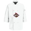 Eight Pearl Button Chef Coat with Thermometer Pocket Thumbnail