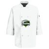 Eight Pearl Button Chef Coat with Thermometer Pocket Thumbnail